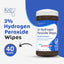 Pharma-C 3% Hydrogen Peroxide Wipes [1 canister, 40 Wipes] Made in USA