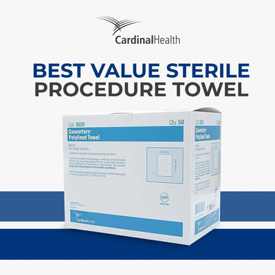 Cardinal Best Value Sterile Procedure Towel 18 x 26 Inch
