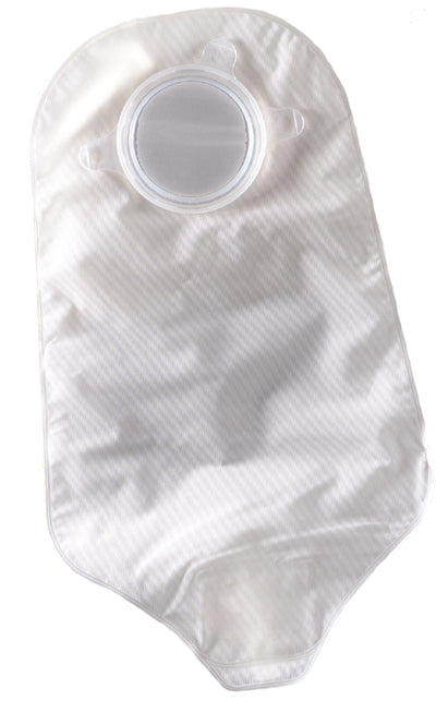 ConvaTec SUR-FIT Natura Two-Piece Urostomy Pouch, 1-1/2" Flange, Accuseal Tap, 10" L, Transparent