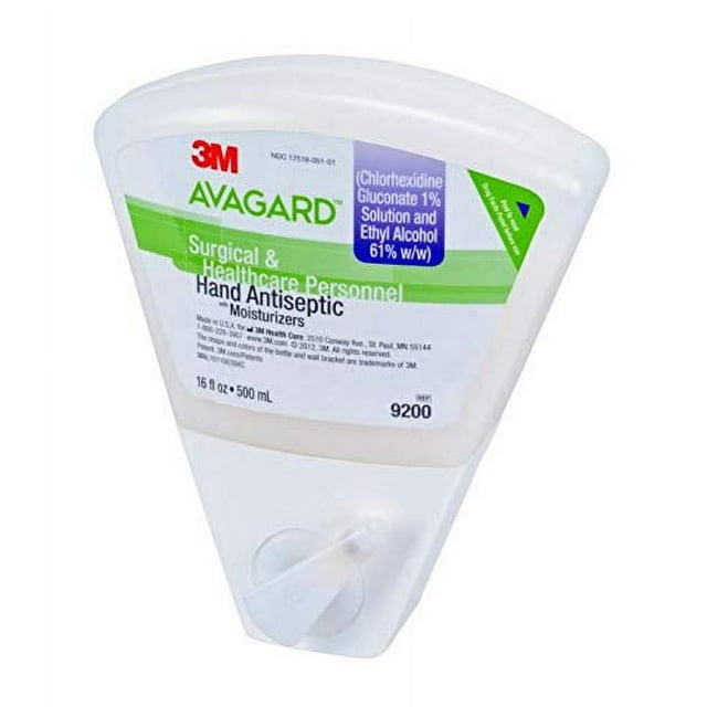 3M Avagard Surgical and Healthcare Personnel Hand Antiseptic with Moisturizers, 16 oz