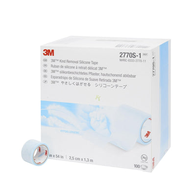 3M Micropore S Surgical Tape, Single-patient use roll, 1" x 1.5 yds.