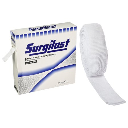 Derma Sciences Surgilast Tubular Elastic Dressing Retainer, Size 2, 8" x 25 yds.