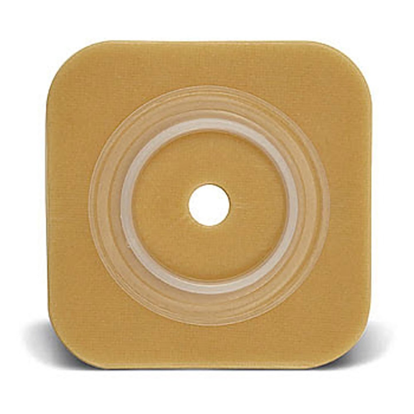 ConvaTec SUR-FIT Natura Durahesive Skin Barrier, Up to 1-1/4" Cut-to-Fit, 1-3/4" Flange, 4" x 4"