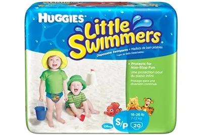 Kimberly Clark Huggies Little Swimmers Swim Diaper, Small