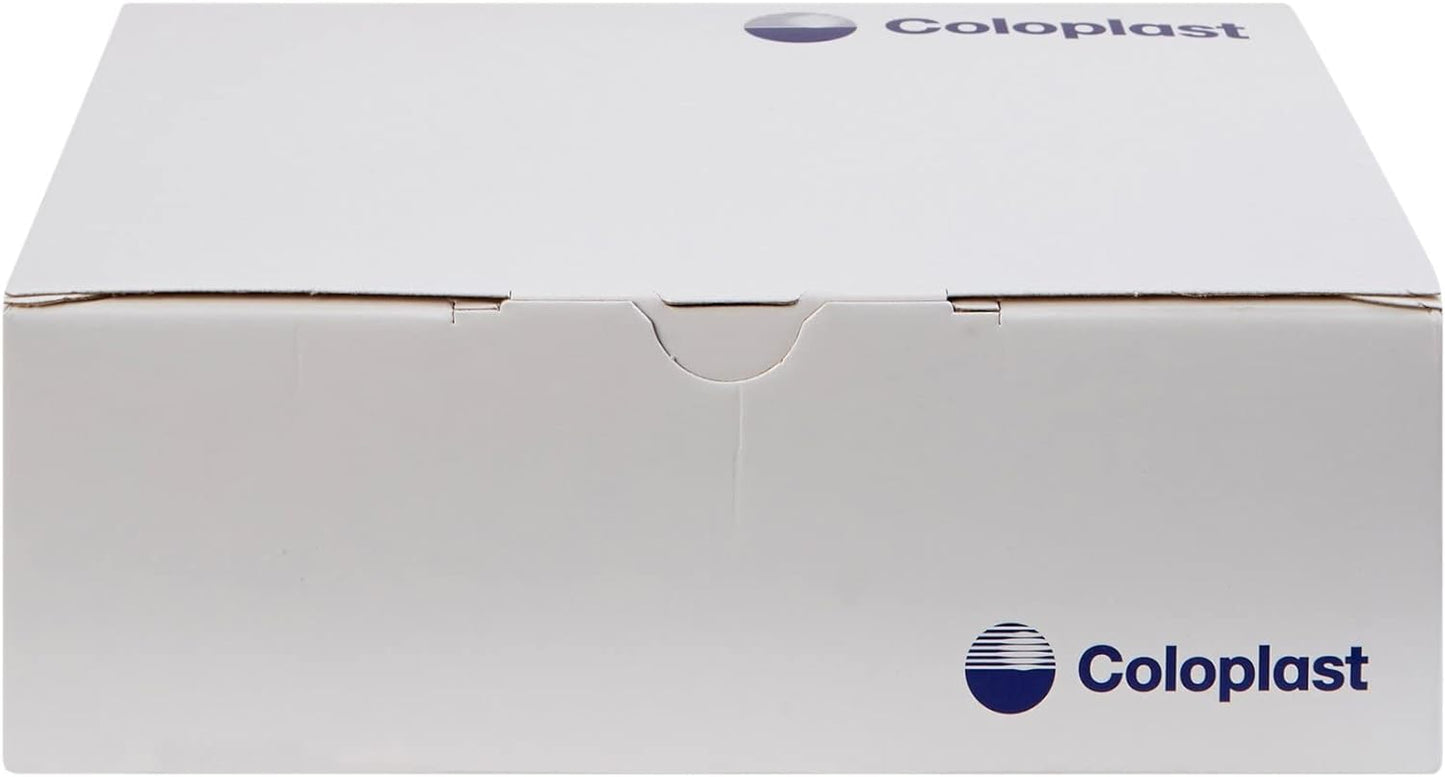 Coloplast SenSura One-Piece Drainable Pouch, Wide Outlet, Belt Tabs, Filter, 11-1/2" L, Integrated Closure, Transparent, Cut-to-Fit Convex Light Skin Barrier, 5/8" to 1-3/4" Stoma