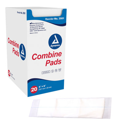 Sterile Non-Adherent Combin Pad 5" x 9"