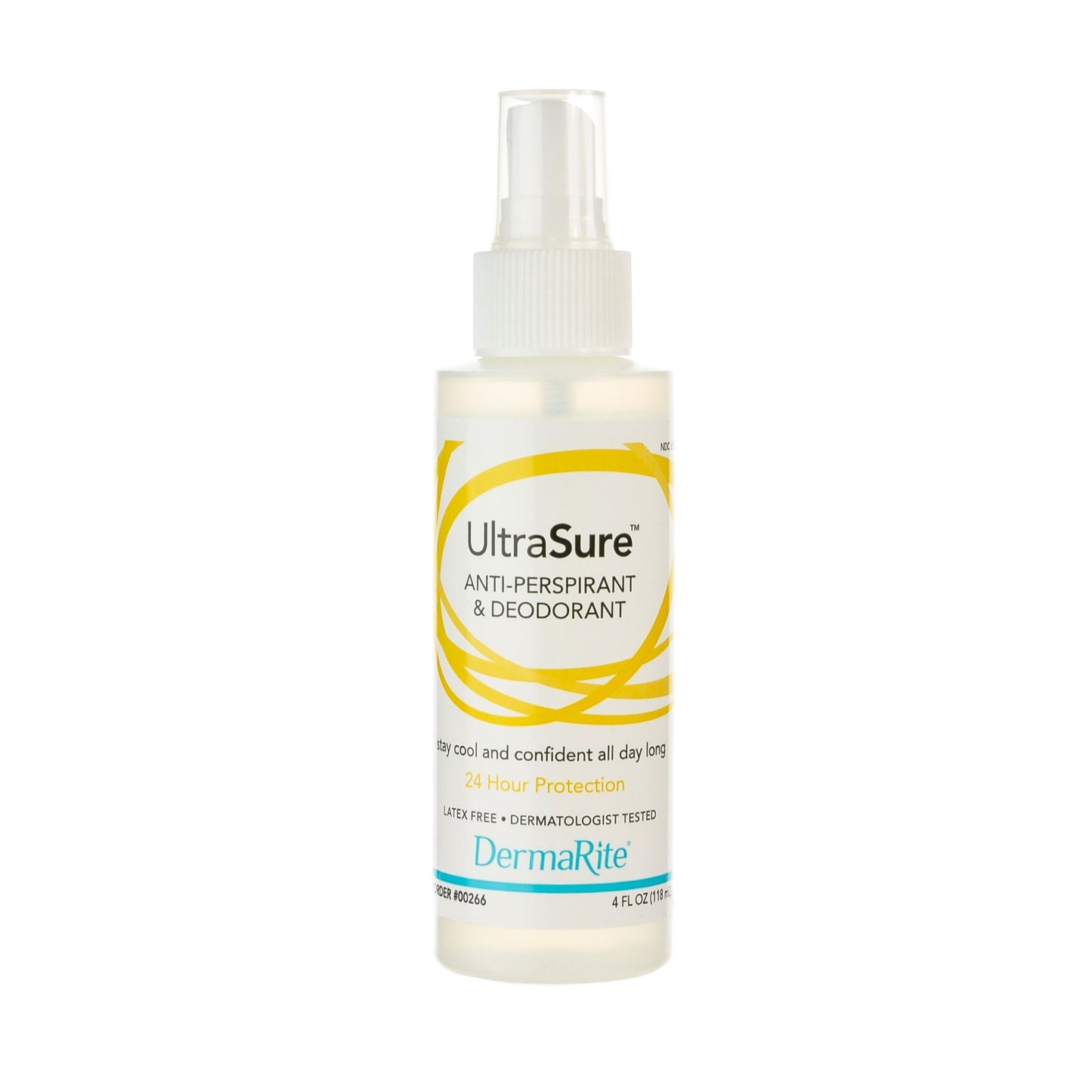 DermaRite Antiperspirant / Deodorant UltraSure Pump Spray 4 oz. - 00266