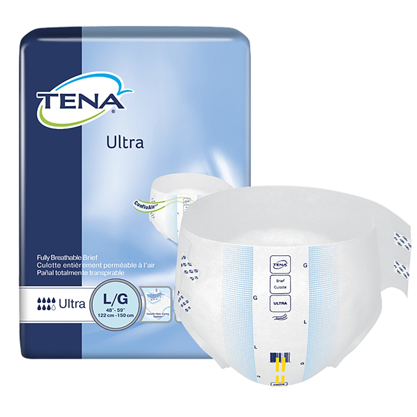 TENA Ultra Brief 48" to 59", Sterile, Latex-free