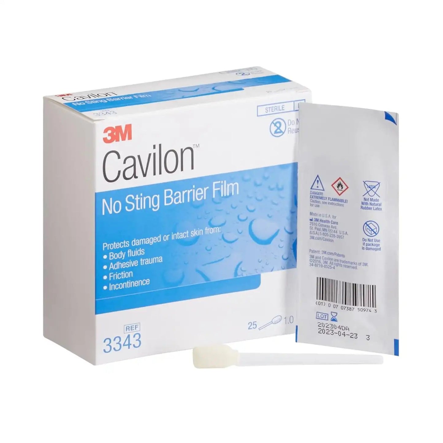 3M Cavilon No-Sting Barrier Film Wipe