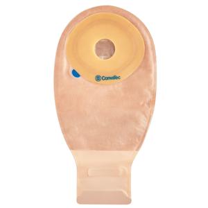 ConvaTec Esteem + One Piece Ostomy Pouch, Cut-To-Fit, Clipped Tail Closure 13/16'' x 2-3/4'' Stoma, 12''