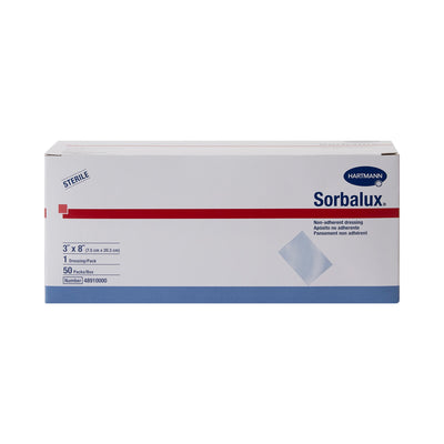 Sorbalux Non-Adherent Dressing, 3" x 8"