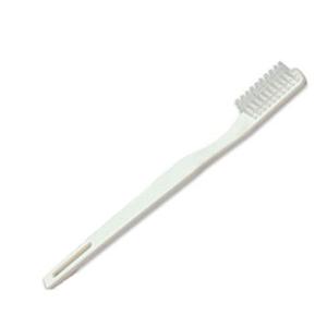 Adult Toothbrush. 30 tuft, individually sealed in a clear poly bag