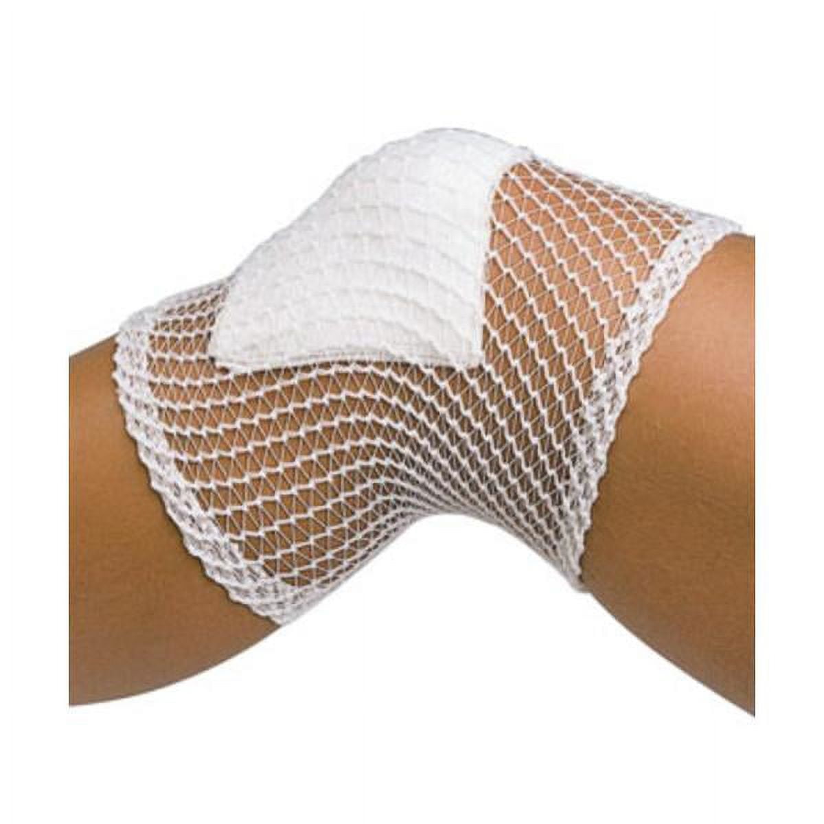 Lohmann & Rauscher TG Fix Tubular Net Bandage 25 m Size Size D, Washable, Contains Latex, for Large Head, Small Trunk, Folded in a Cardboard Dispenser