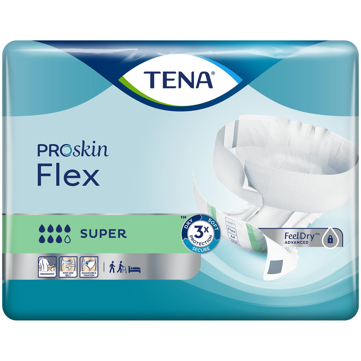 TENA Flex Super 24" to 34", Sterile, Latex-free