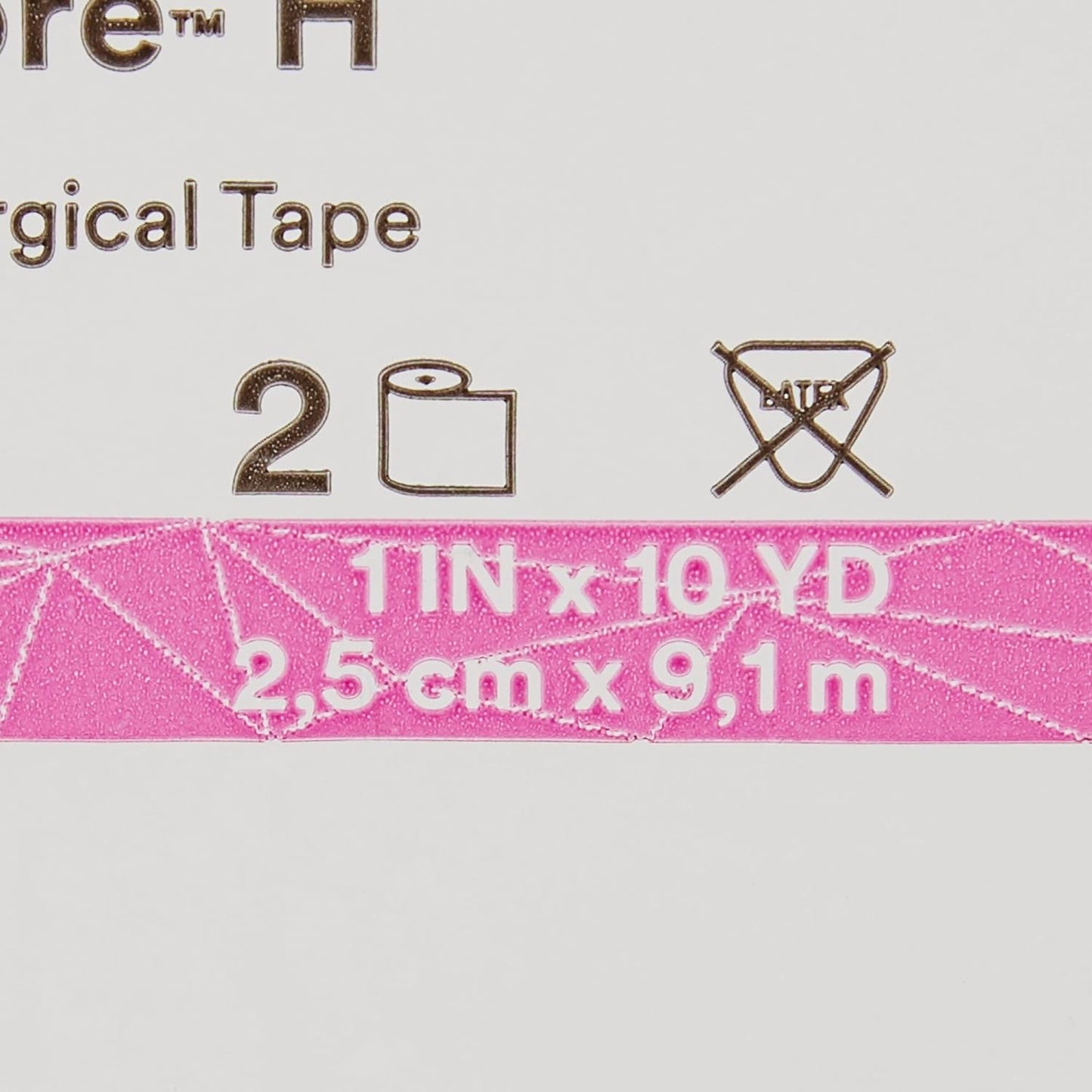 3M Medipore H Hypoallergenic Soft Cloth Surgical Tape 1" x 10 yds