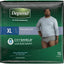 Depend FIT-FLEX Incontinence Underwear for Men Maximum Absorbency XL Gray