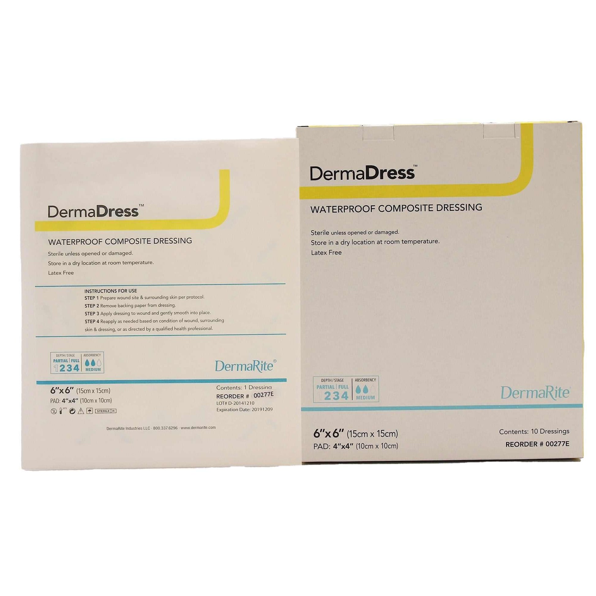 DermaDress Waterproof Composite Dressing