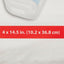 Cardinal Health, Bladder Control Pads, Wings, 4" x 14.5"