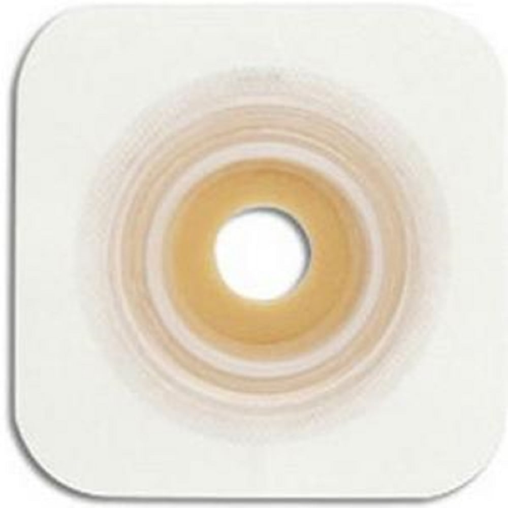 ConvaTec SUR-FIT Natura Durahesive Skin Barrier, 1-3/4" to 2-1/8" Mold-to-Fit, 2-3/4" Flange, Hydrocolloid Collar