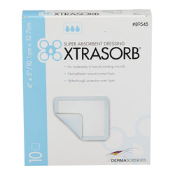 Xtrasorb Super Absorbent Dressing, 4 x 5 inch