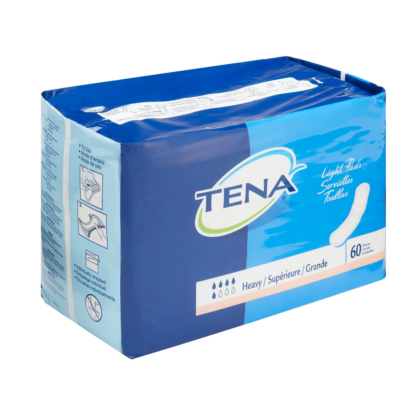 TENA Bladder Control Pads, Heavy Absorbency - 41509