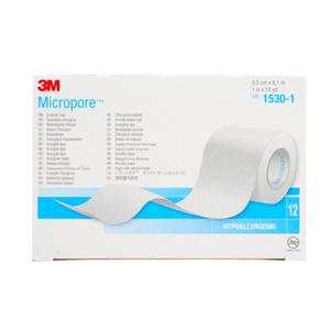 3M Micropore Standard Hypoallergenic Paper Surgical Tape 1" x 10 yds.