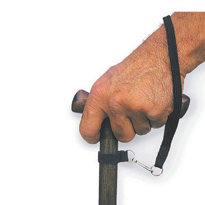 Cane Wrist Strap with Snap Off Clip