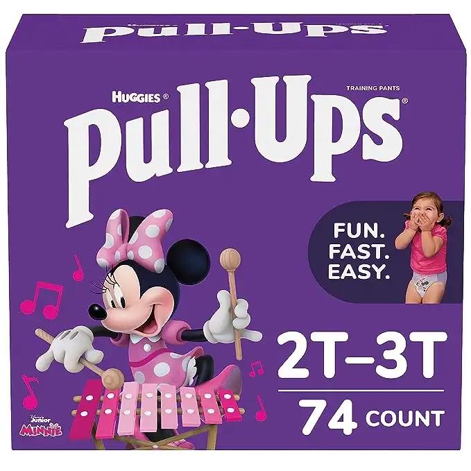 Kimberly Clark Huggies Pull-Ups Learning Designs Training Pants, 2T to 3T