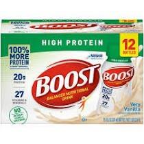 Boost High Protein Nutritional Energy Drink 8 oz., Very Vanilla