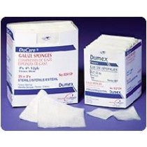 Dusoft Sterile Non-Woven Sponge 2" x 2", 4-Ply