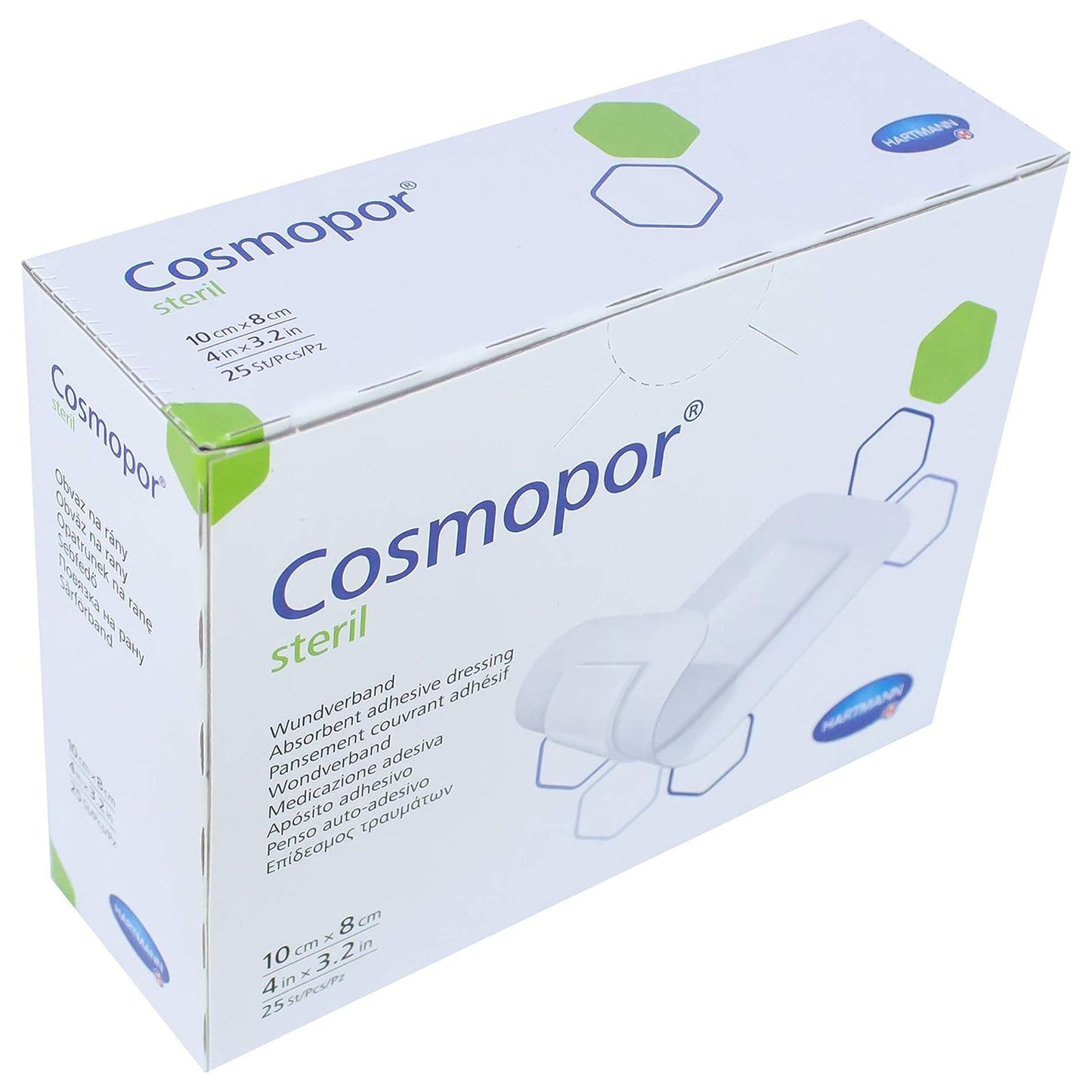 Cosmopor Adhesive Wound Dressing, Sterile, 4" x 3.2"