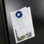 Officemate Round Plastic Covered Magnets - Durable & Longlasting Magnets Pack of 30