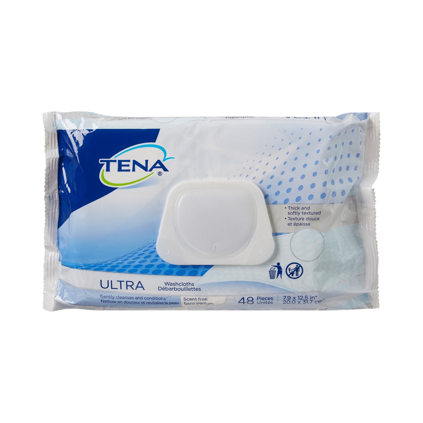 Tena Ultra Unscented Washcloths - 65722