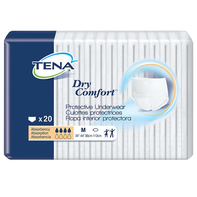 Tena Dry Comfort Protective Underwear Medium - 34" to 44" Waist