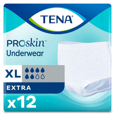 Tena Protective Underwear, 55" to 66" Waist, XL