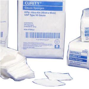 Curity Non-Sterile Gauze Sponge, 12-ply, 10s, 4" x 8"