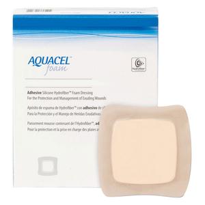 ConvaTec AQUACEL Foam Adhesive, 4" x 10"