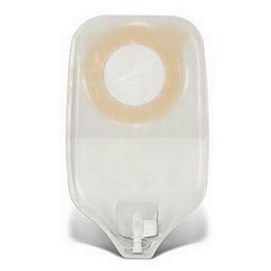 ConvaTec Esteem synergy Two-Piece Urostomy Pouch, 10-1/3" L, Accuseal Tap with Valve, Transparent