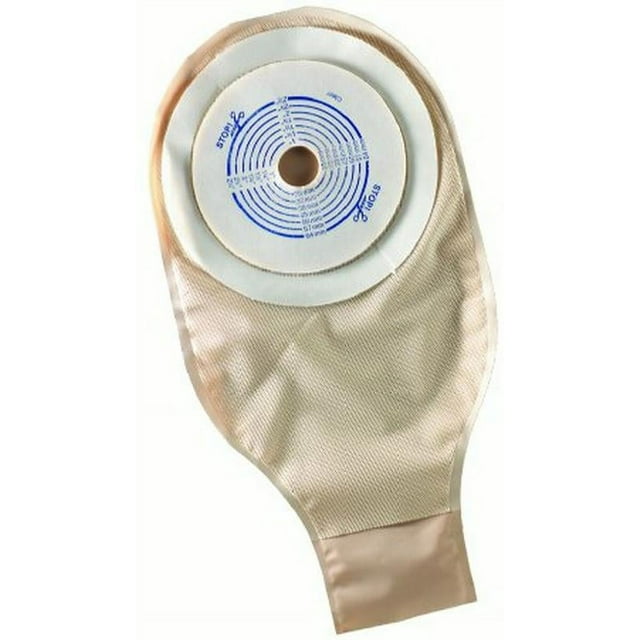 Convatec ActiveLife One-Piece Drainable Pouch with Cut-To-Fit Durahesive Plus Skin Barrier, One Sided Comfort Panel, Tape Collar and Tail Clip 3/4" to 2-1/2" Stoma Opening