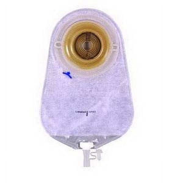 Coloplast Assura One-Piece Extra-Extended Wear Urostomy Pouch, Cut-to-Fit Convex, Transparent, 3/4" to 1-3/4" Stoma
