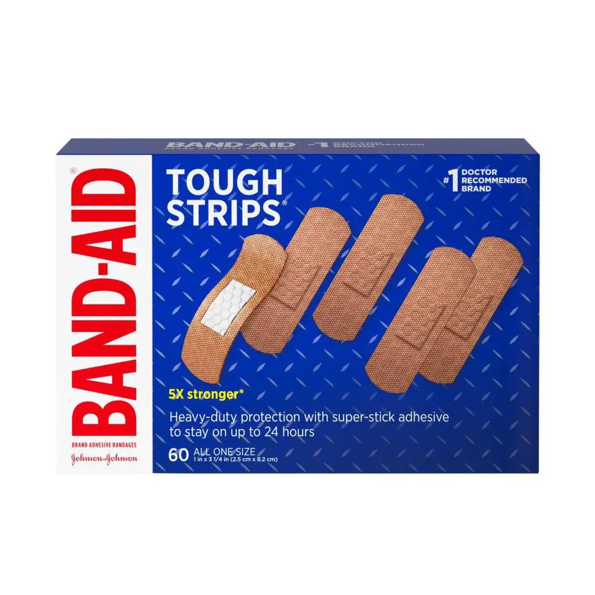 Johnson & Johnson Band-Aid Tough Strips Adhesive Bandage