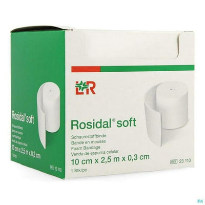 Lohmann Rauscher Rosidal Soft Foam Padding Bandage 4" x 1/8" x 2-5/4" yds, Washable, Latex-free