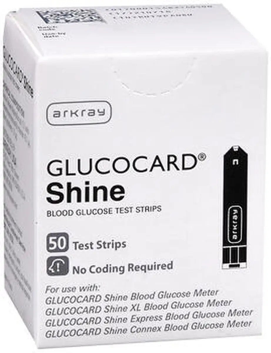 Glucocard Shine Blood Glucose Test Strip