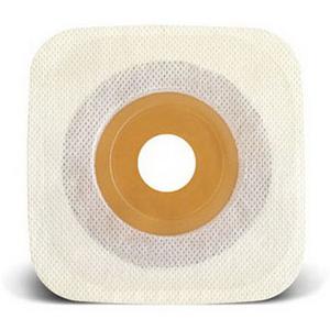 ConvaTec Esteem synergy Adhesive Coupling Technology Stomahesive Two-Piece Skin Barrier, 1-3/4" Pre-Cut, 2-1/4" Flange, 4-1/2" x 4-1/2"