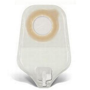 ConvaTec Esteem synergy Two-Piece Urostomy Pouch, 1/2" to 7/8" Cut-to-Fit, 9-1/3" L, Accuseal Tap with Valve