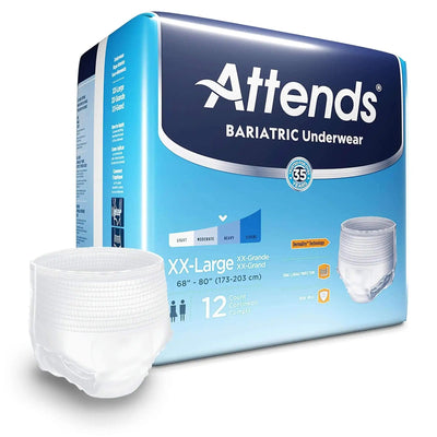 Attends Bariatric Protective Underwear, 2X-Large - KatyMedSolutions