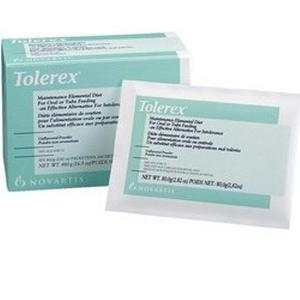 Tolerex Maintenance Elemental Diet Unflavored 2.82 oz. packet