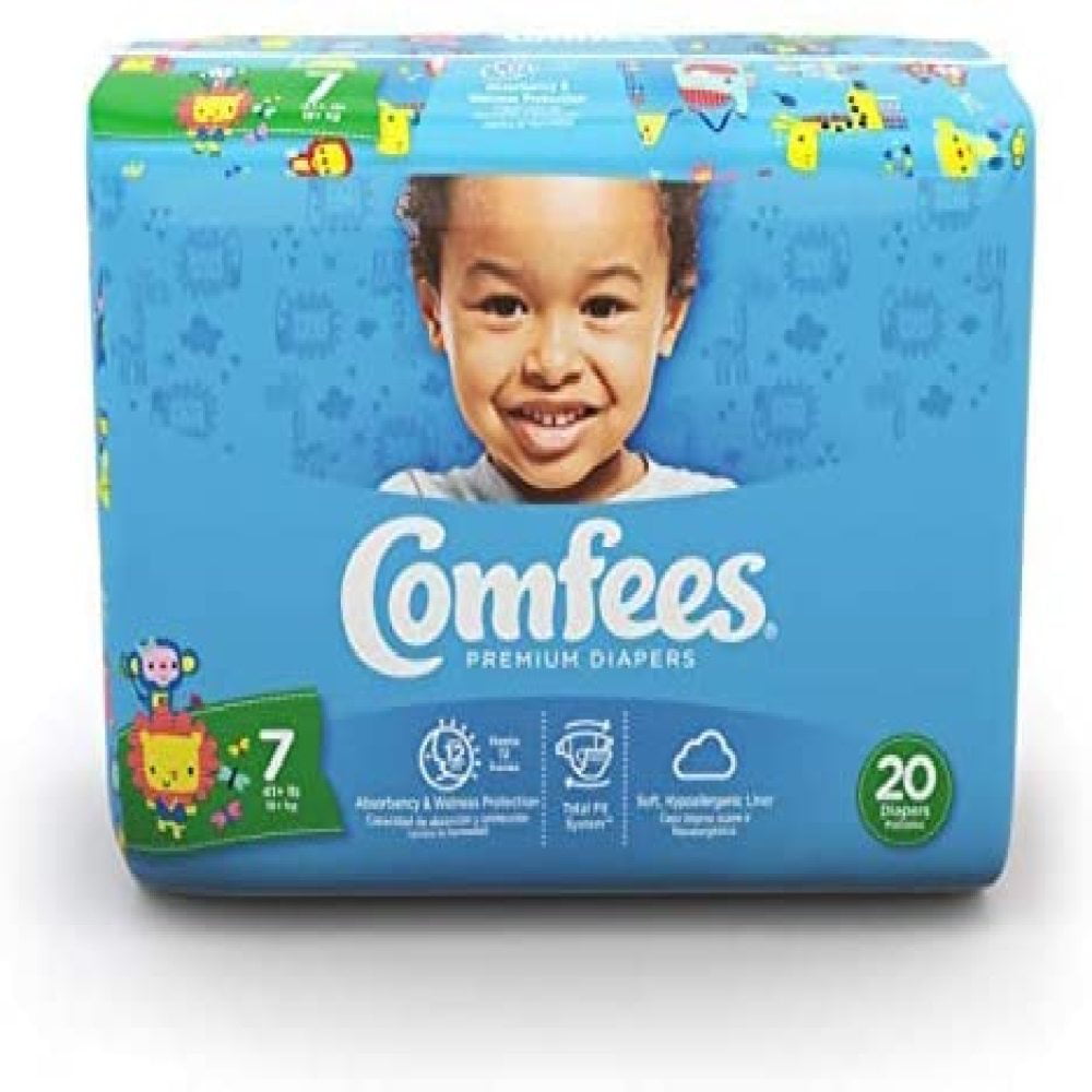 Attends Comfees Baby Diapers Size 7 - KatyMedSolutions