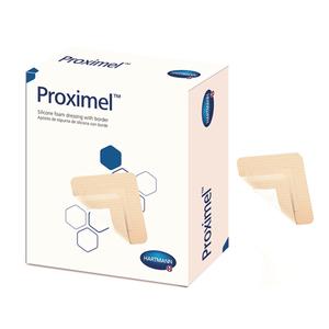 Proximel Silicone Dressing with Border, 4" x 12"