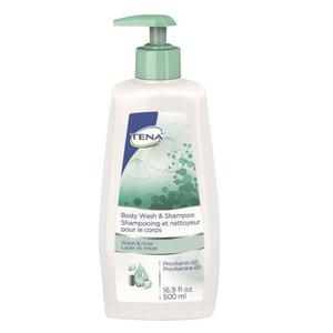 Tena Body Wash and Shampoo Scent Free 33.8 fl. oz.